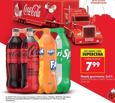 Napój gazowany, 2x2 l promocja w Biedronka