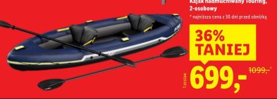 Kajak nadmuchiwany Touring, 2-osobowy  promocja w Lidl