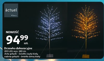 Drzewko dekoracyjne 200 LED promocja w Auchan