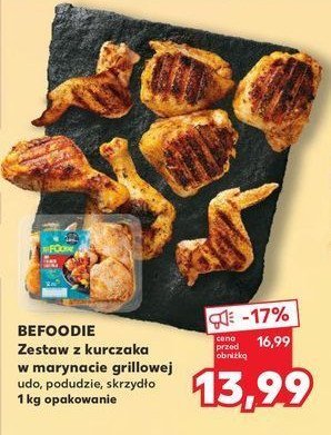 Zestaw z kurczaka w marynacie grillowej Be foodie promocja