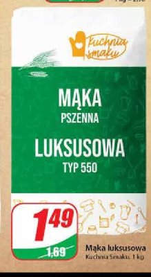 Mąka pszenna luksusowa typ 550 Kuchnia smaku promocja