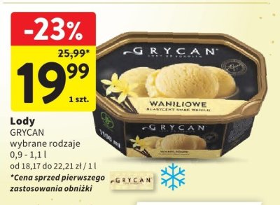 Lody promocja w Intermarche