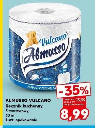 Ręcznik papierowy vulcano Almusso promocja