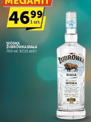 Wódka Żubrówka Biała promocja w Euro Sklep