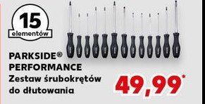 Zestaw śrubokrętow Parkside promocja w Kaufland