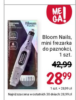 Mini frezarka do manicure i pedicure BLOOM NAILS promocja