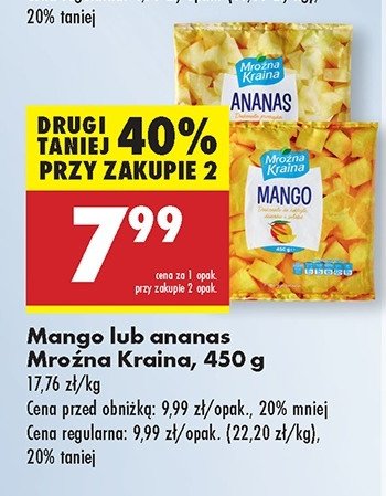Ananas Mroźna kraina promocja