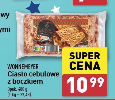 Ciasto cebulowe z boczkiem Wonnemeyer feinkost promocja