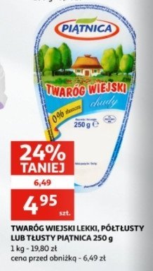 Twaróg tłusty Piątnica twaróg wiejski promocja