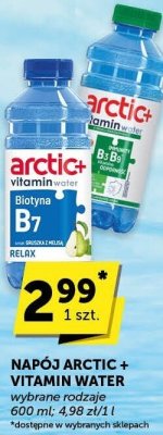 Napój Arctic+ Vitamin Water wybrane rodzaje promocja w Groszek
