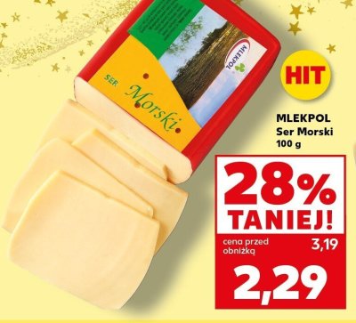 Ser Morski MLEKPOL promocja w Kaufland