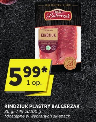 Kindziuk plastry Balcerzak promocja w Euro Sklep