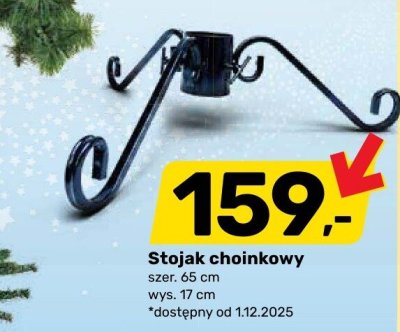 Stojak choinkowy promocja w Bricomarche