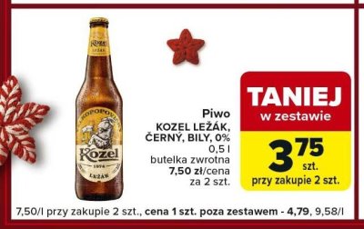 Piwo promocja w Carrefour Express