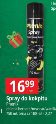 Spray do kokpitu Phenix promocja w Leclerc