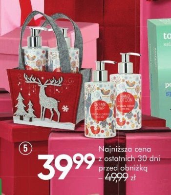 Zestaw kosmetyków VIVIAN GRAY mydło do rąk 250 ml + krem do rąk 250 ml promocja w Super-Pharm