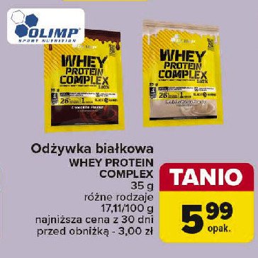 Odżywka białkowa waniliowa Olimp sport nutrition whey protein complex 100% promocja