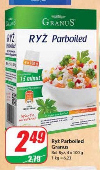 Ryż parboiled GRANUS promocja