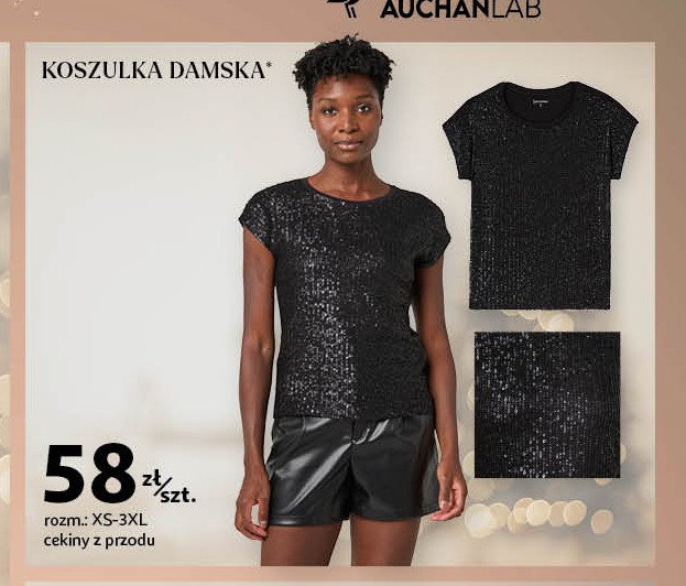 Koszulka damska xs-3xl Auchan inextenso promocja w Auchan