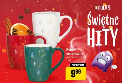 Kubek świąteczny pojemność: 310 ml promocja w POLOmarket