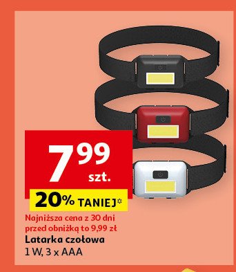 Latarka czołowa promocja