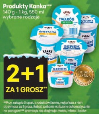 Produkty Kanka 140 g - 1 kg, 550 ml wybrane rodzaje promocja w Delikatesy Centrum