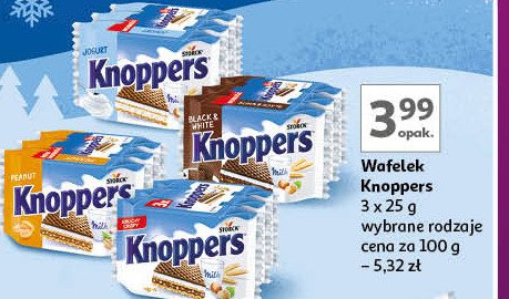 Wafelek jogurtowy Knoppers promocja