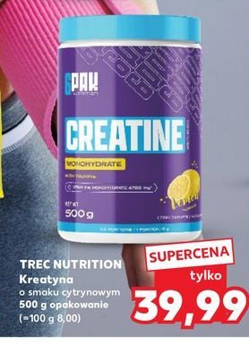 Kreatyna o smaku cytrynowym Trec nutrition promocja w Kaufland