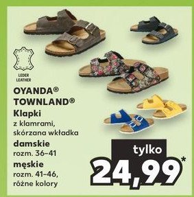 Klapki damskie 36-41 Townland promocja