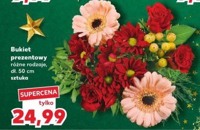 Bukiet prezentowy różne rodzaje, dł. 50 cm promocja w Kaufland