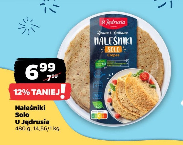 Naleśniki solo U jędrusia promocja