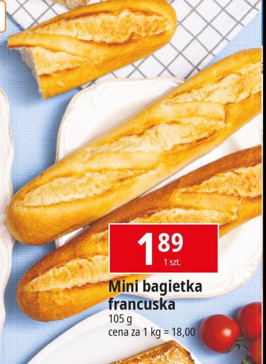 Bagietka francuska mini promocja