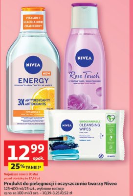 P艂yn micelarny NIVEA ENERGY promocja