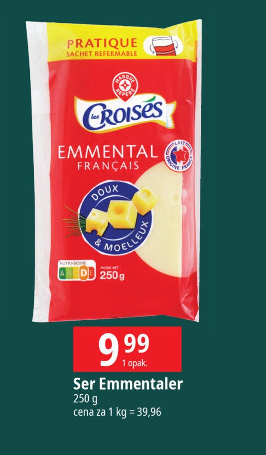 Ser emmental Wiodąca marka croises promocja