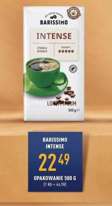 Kawa Barissimo intense promocja