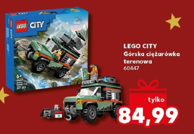 Klocki LEGO CITY Górska ciężarówka terenowa 60447 promocja w Kaufland