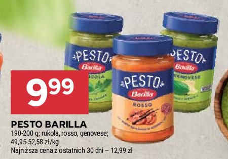 Pesto genovese Barilla promocja