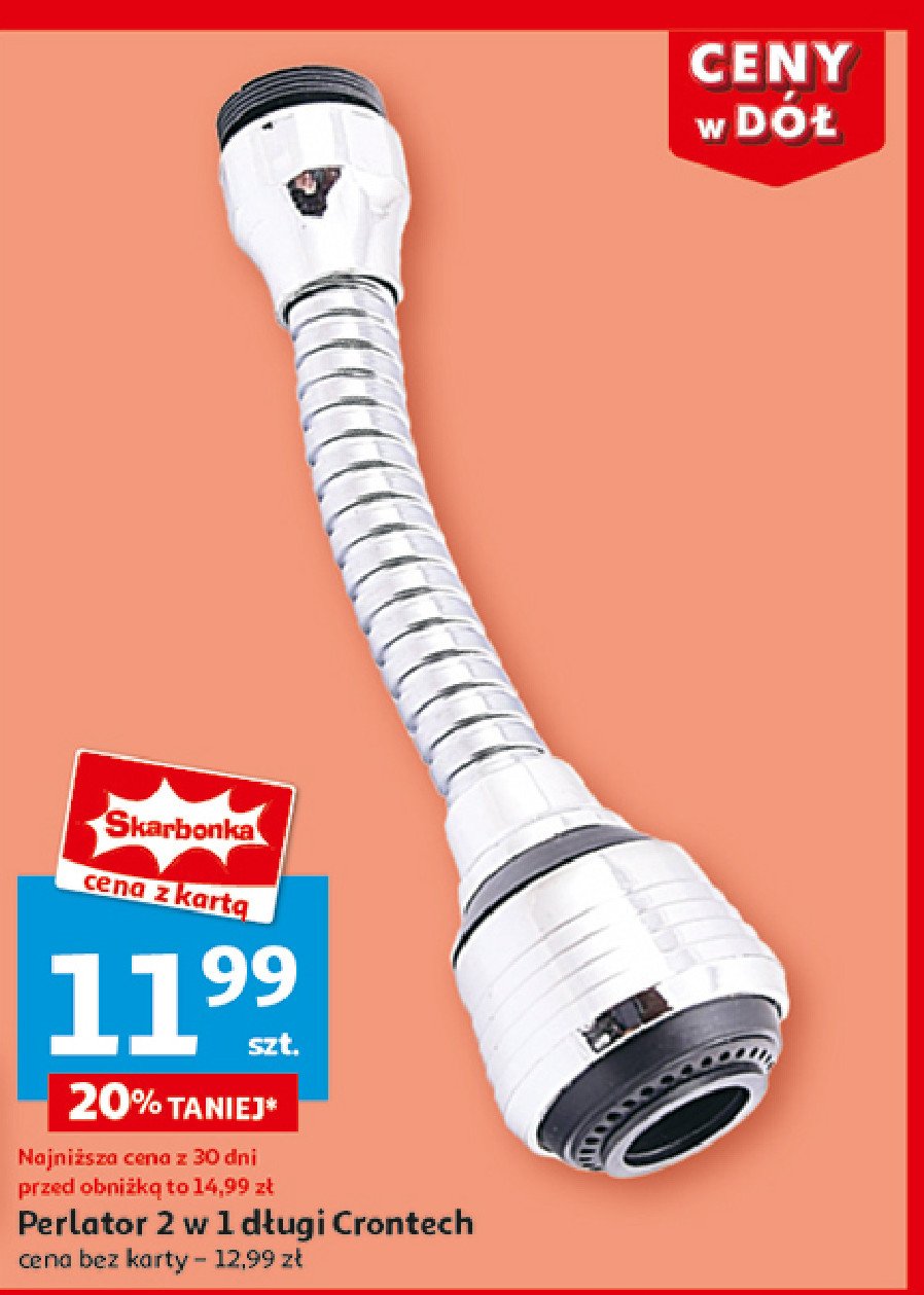 Prelator do kranu + sitko promocja w Auchan