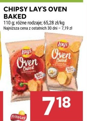 Chipsy Oven Baked 110 g promocja w Stokrotka