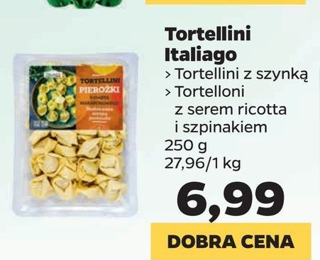 Tortellini z serem ricotta i szpinakiem promocja