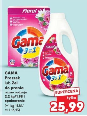 Proszek do prania różne rodzaje  promocja w Kaufland