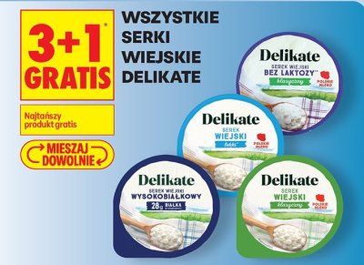 Serek wiejski wszystkie rodzaje promocja w Biedronka