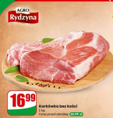 Karkówka bez kości Agro Rydzyna promocja w Dino