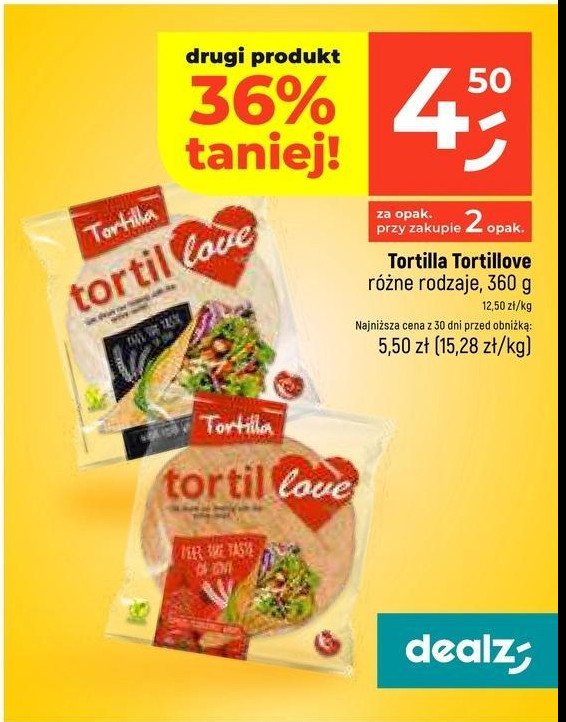 Tortilla pomidorowa 25 cm Tortillove promocja