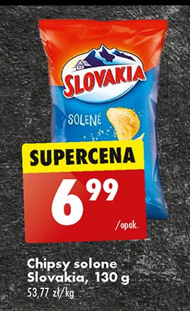 Chipsy solone Slovakia promocja