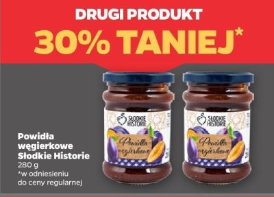 Powidła węgierskie Słodkie Historie różne rodzaje promocja w Netto