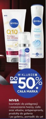 Kosmetyki NIVEA do pielęgnacji i oczyszczania twarzy, ciała oraz włosów, antyperspiranty, produkty do golenia i po goleniu, pomadki do ust promocja w Super-Pharm