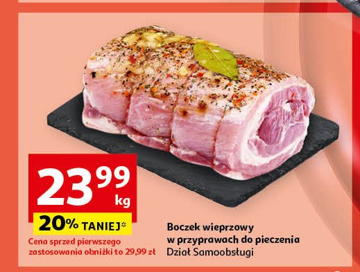 Boczek wieprzowy w przyprawach promocja