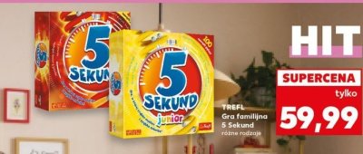 Gra 5 sekund junior Trefl promocja