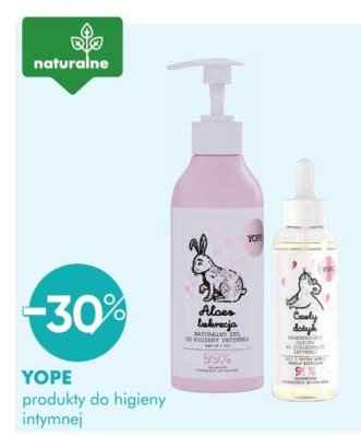Żel do higieny intymnej YOPE produkty do higieny intymnej promocja w Super-Pharm
